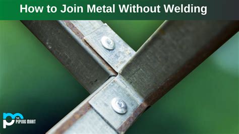 join metal no weld brackets|welding non metal.